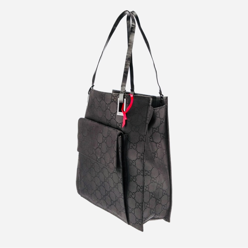 Gucci Black Monogram Tote - Picture 5 of 15